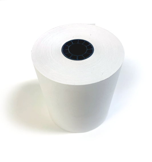 3" x 150' White Bond Paper, 50 Rolls/Case