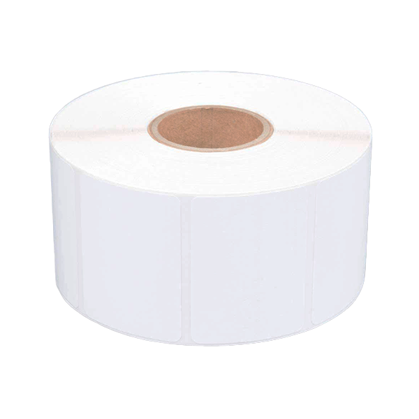 CAS CL-8010B (Blank), 58mm x 40mm, Scale Printer Label Rolls - 12/Case