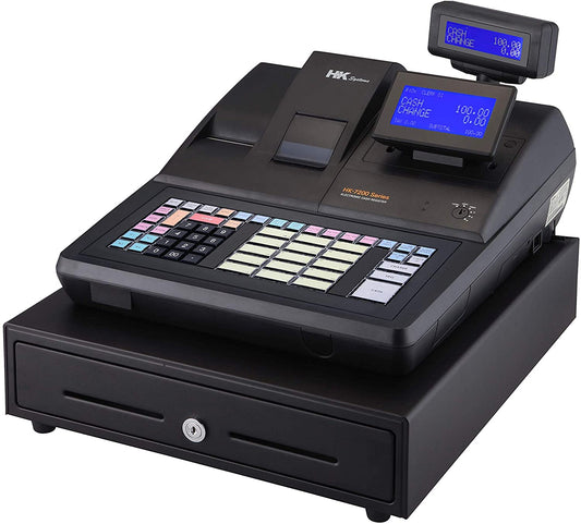 HK SYSTEMS HK-7240 Electronic Cash Register (Raised Keyboard) - ACBM Tech