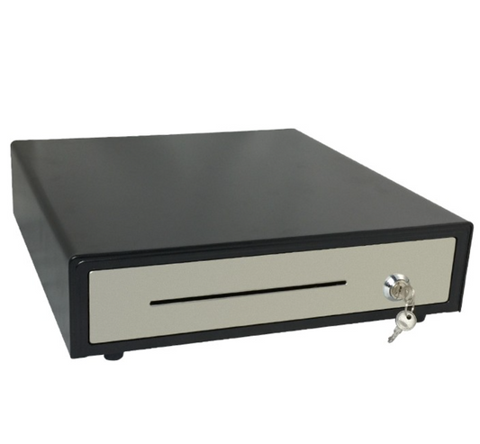 HK Systems D41PBU 16" Heavy Duty Cash Drawer w/ Stainless Steel Front