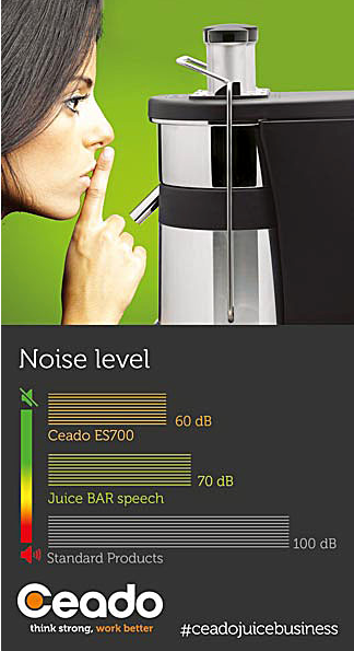 Ceado ES700 Commercial Juice Extractor