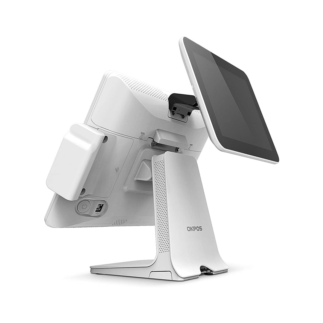 okpos system white front and back screen