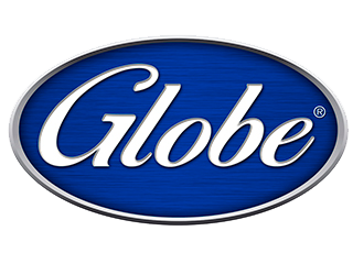 logo for globe food equipment and slicers