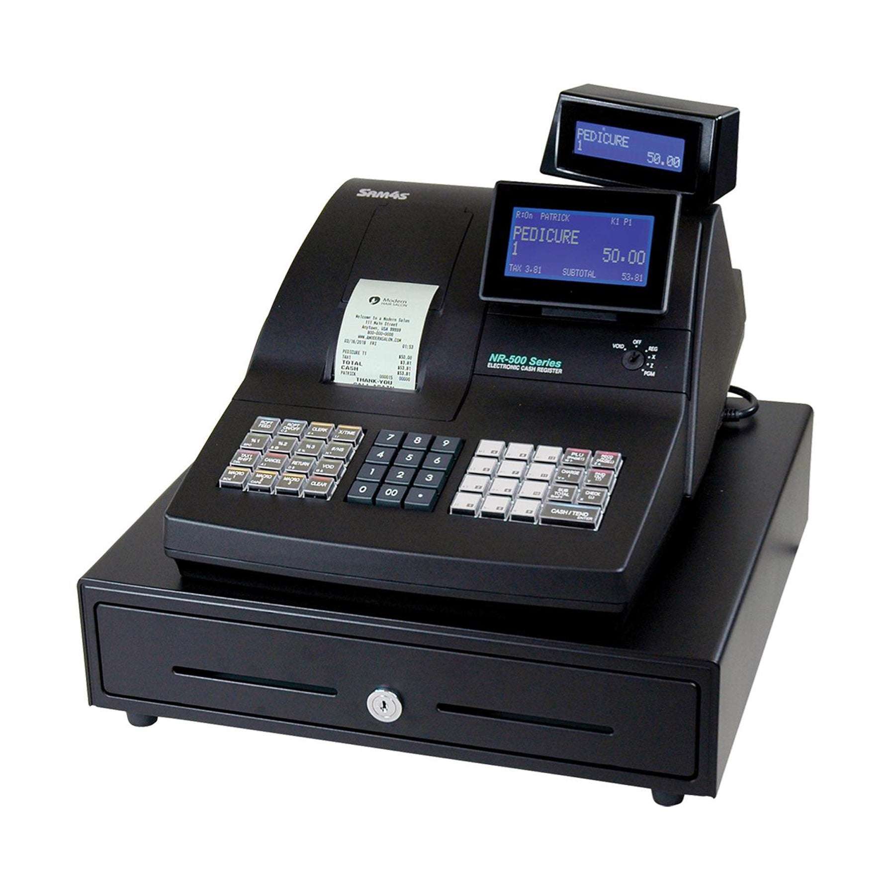 Sam4s NR-510RB Electronic Cash Register - ACBM Tech